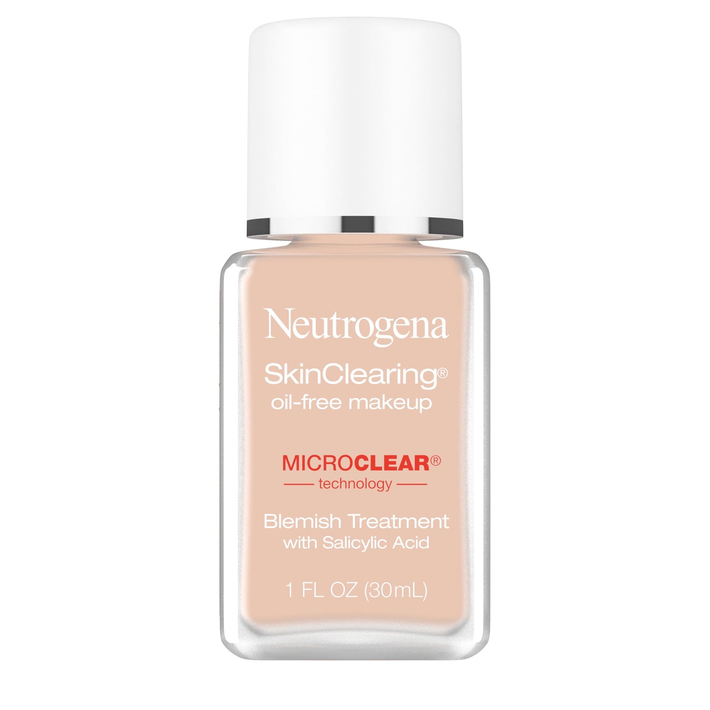 Neutrogena SkinClearing Foundation for Acne, Medium Beige, 1 fl. oz