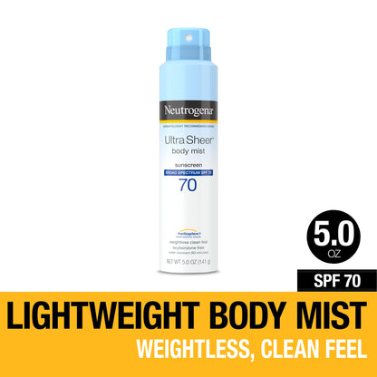 NEUTROGENA SUN WET SKIN SPRAY SPF50 5OZ