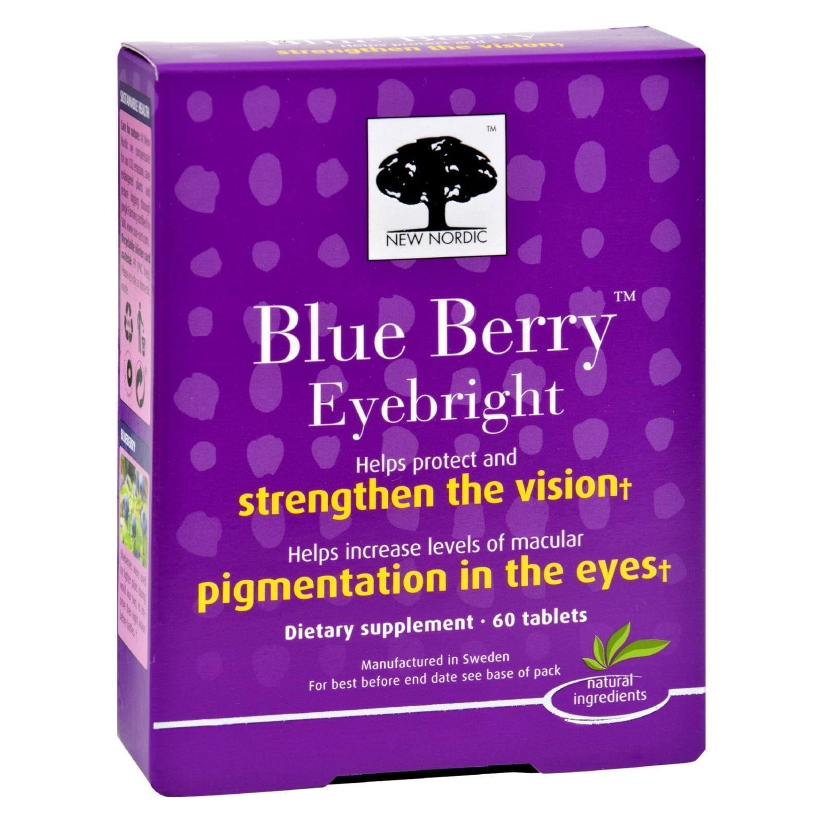 NEW NORDIC BLUE BERRY EYE VITAMIN