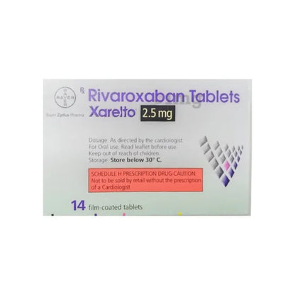 XARELTO TB 2.5MG 60