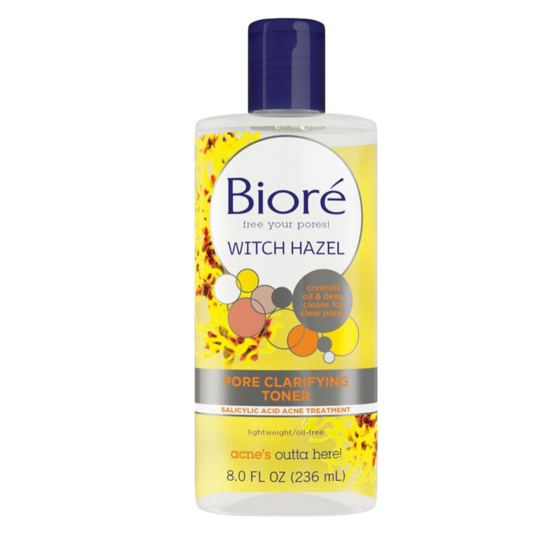 Biore Witch Hazel Toner 8oz Pore Clarifying