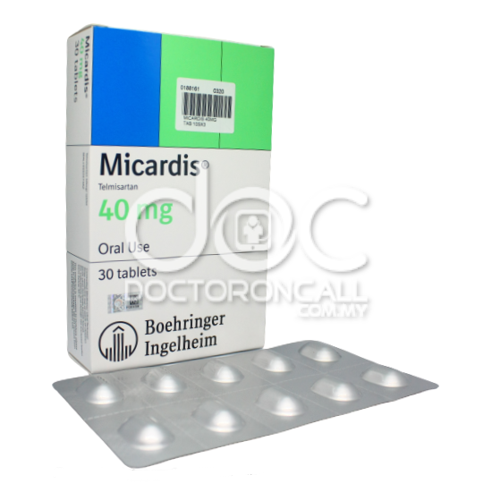 MICARDIS TB 20MG 30UD