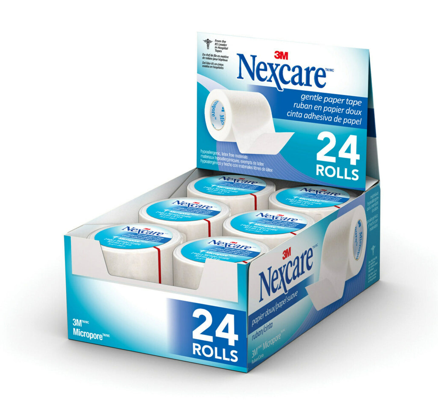 NEXCARE TAPE MICROPORE 12X1"X10YD