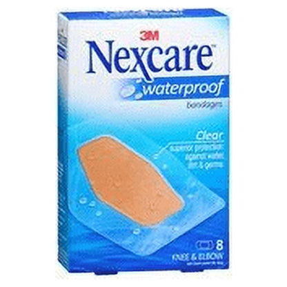 NEXCARE WATERPROOF KNEE ELBOW 8CT