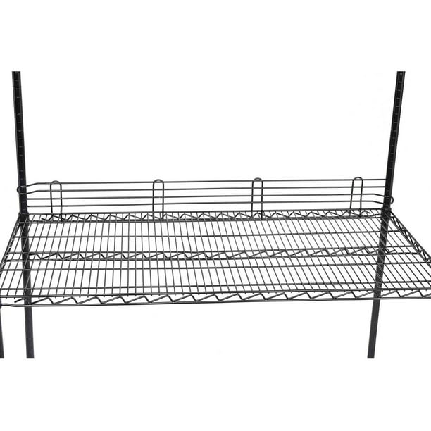 BACK LEDGE 72" CHROME 4 CT DS