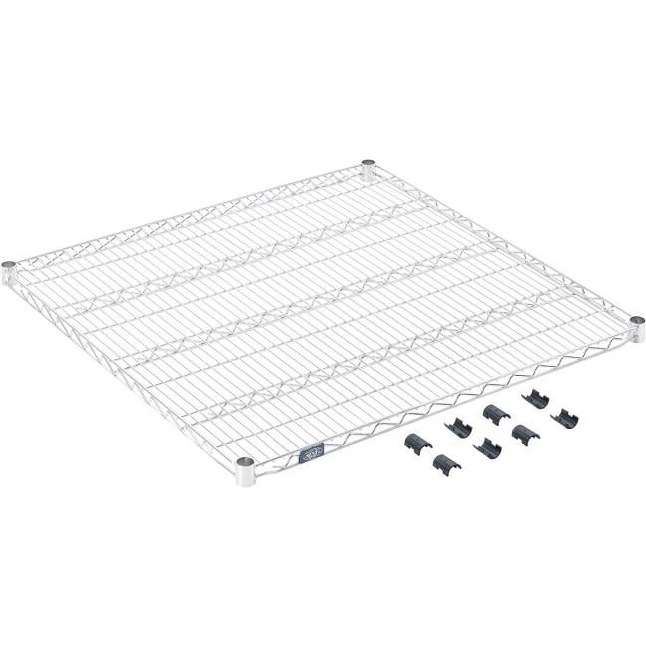 WIRE SHELF 18"X36" STAINLESS 4 CT DS