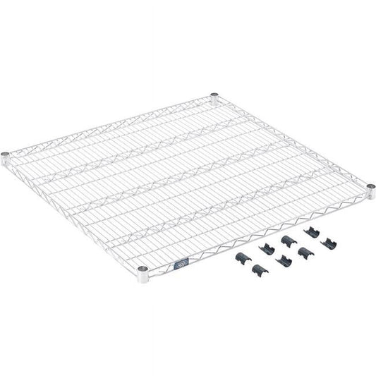WIRE SHELF 18"X36" STAINLESS 4 CT DS
