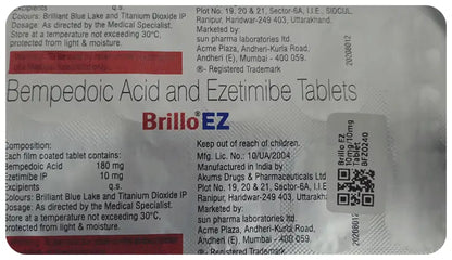 NEXLIZET TB 180MG 30