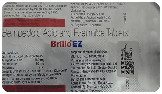 NEXLETOL TB 180MG 30
