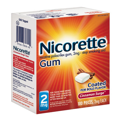 NICORETTE GUM STARTER KIT 2MG 110CT