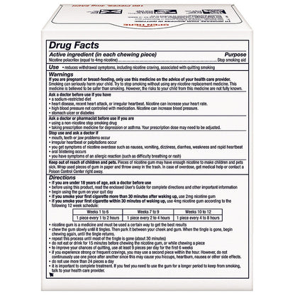 NICORETTE GUM 4MG WHITE ICE 20 CT.