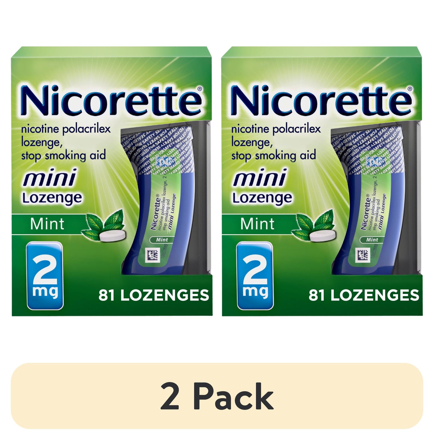 NICORETTE LZ 2MG 81 MINI MINT