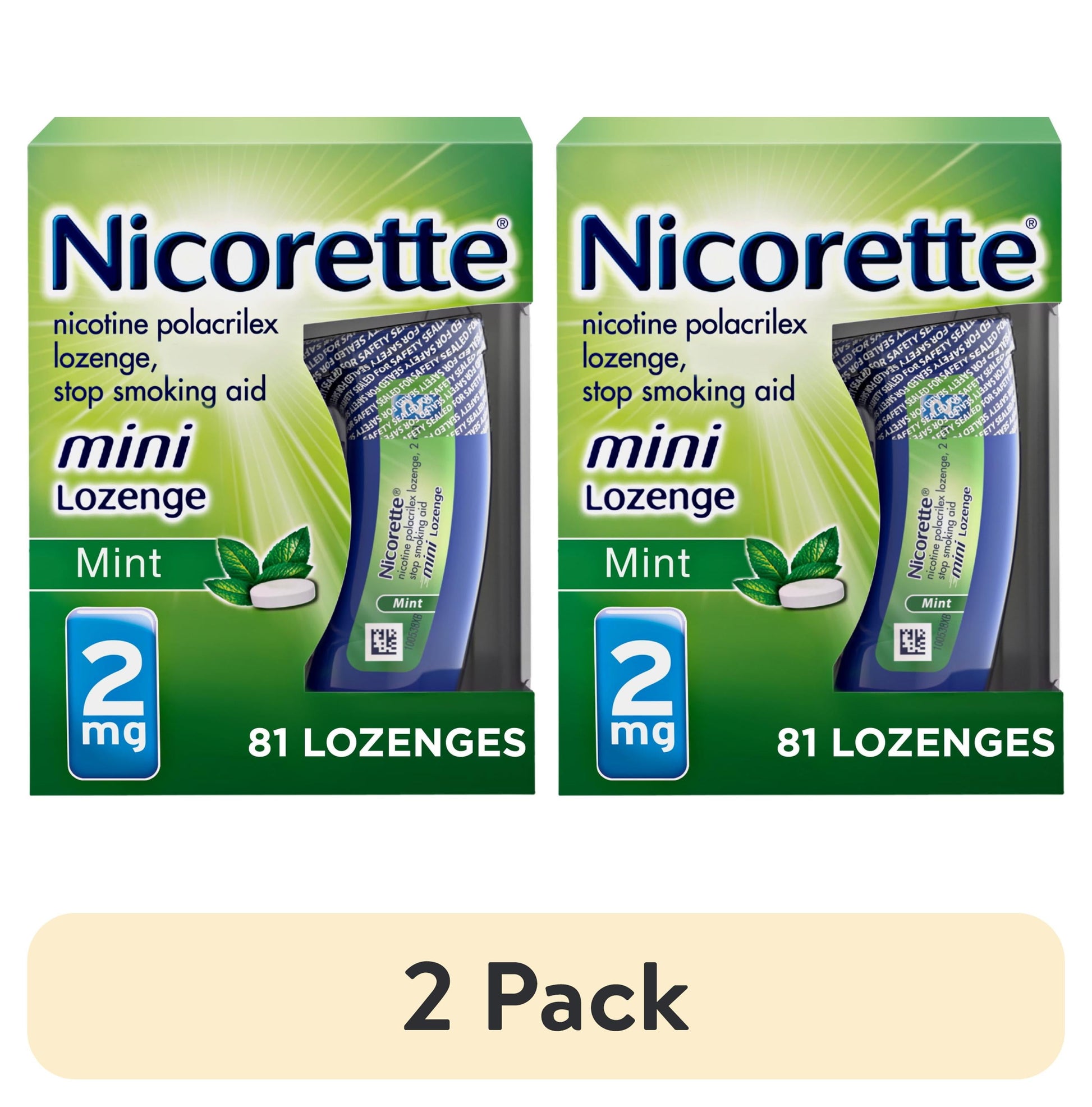 NICORETTE LZ 2MG 81 MINI MINT