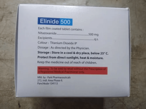 NITAZOXANIDE TB 500MG 6