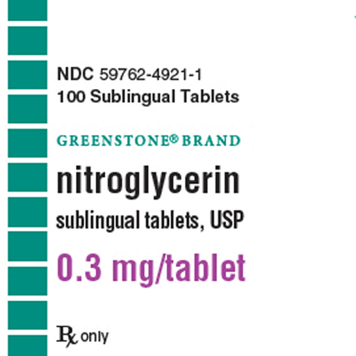 NITROGLYCERIN TB 0.3MG 100 SL