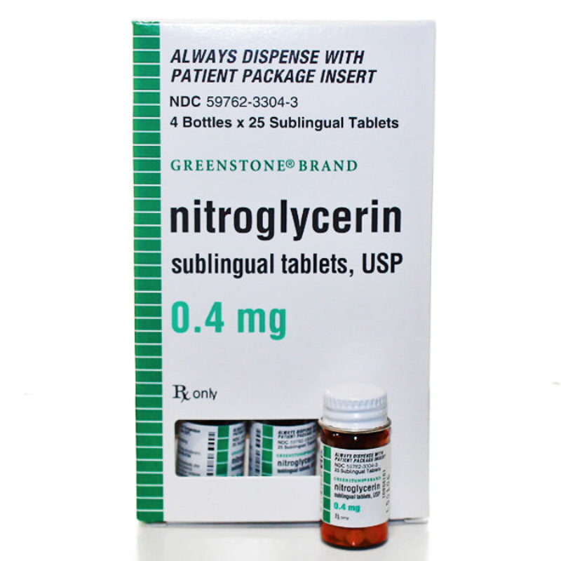 NITROGLYCERIN TB 0.4MG 100 SL