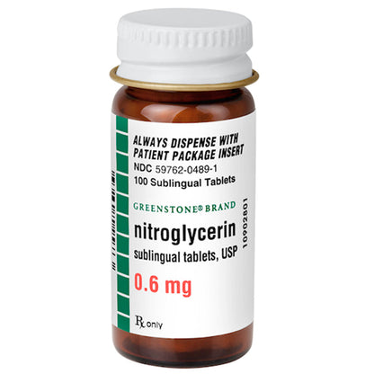 NITROGLYCERIN TB 0.4MG 100 SL