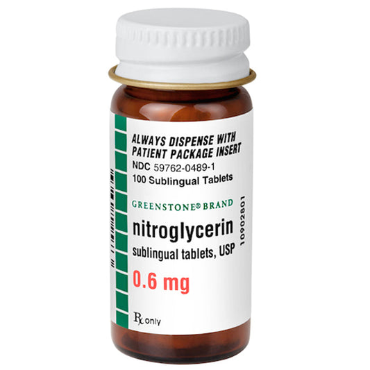 NITROGLYCERIN TB 0.4MG 100 SL
