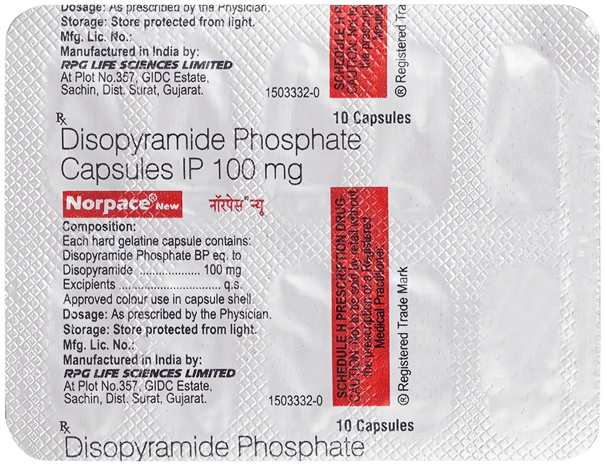 NORPACE CR CP 150MG 100