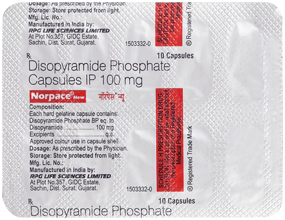 NORPACE CR CP 150MG 100