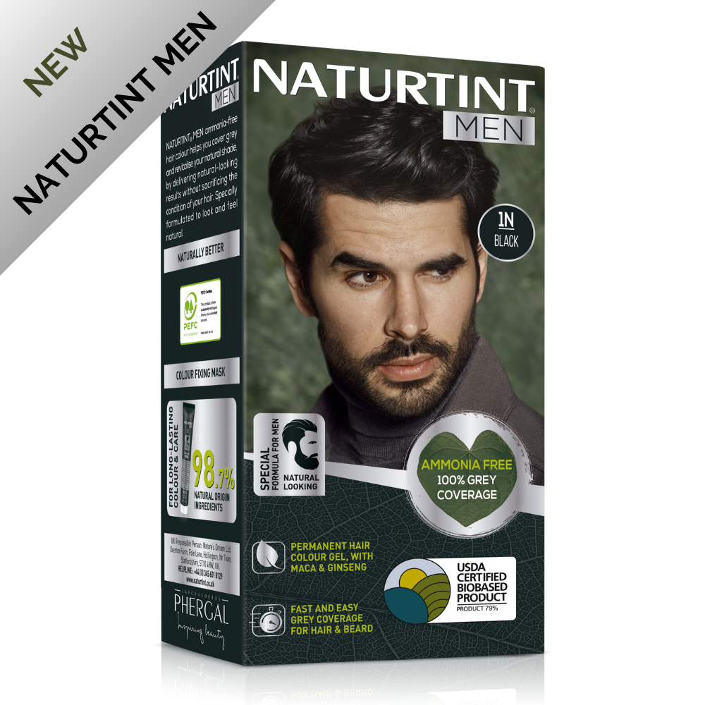 NATURTINT HAIR CLR,MEN,1N BLACK