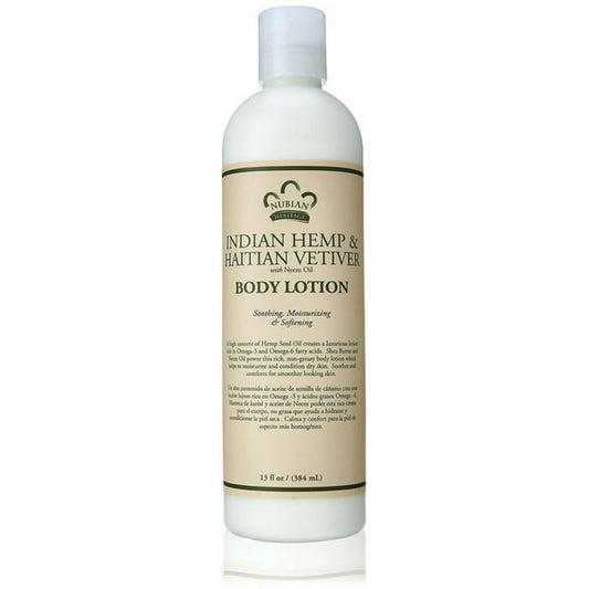 NUBIAN HERITAGE LOTION,INDIAN HEMP&HATIAN