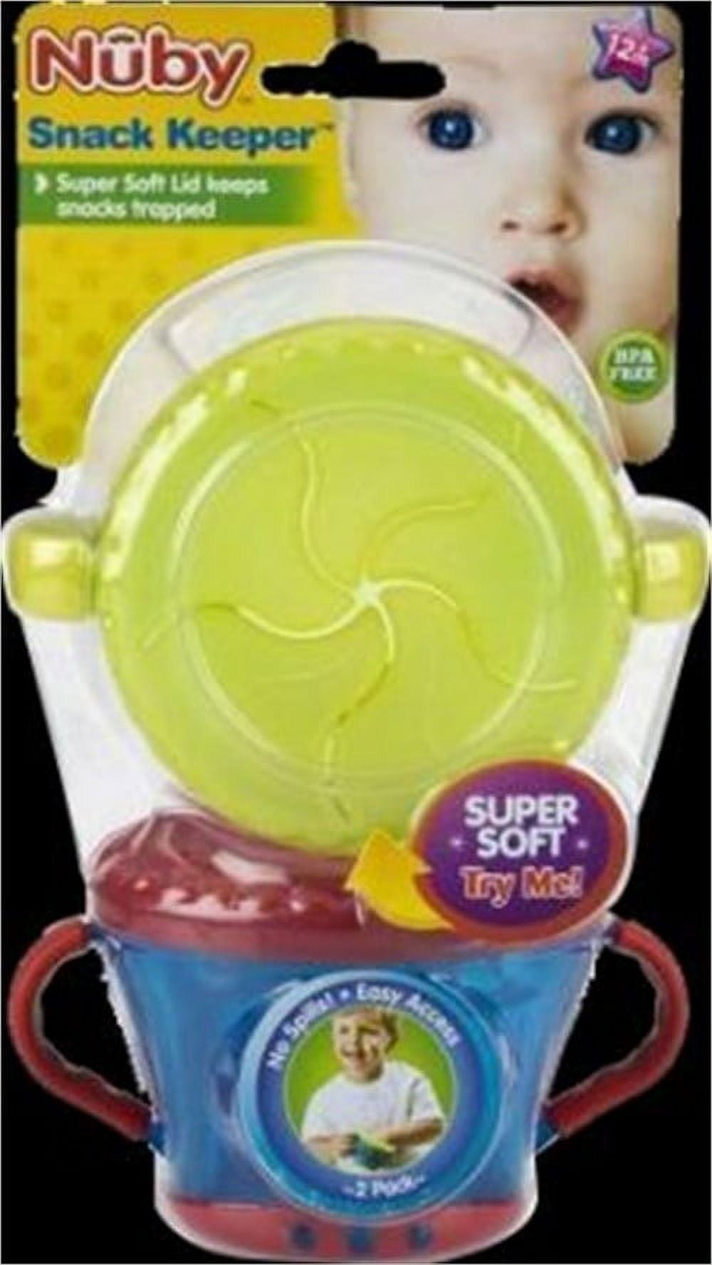 Nuby 2-Pack Snack Keepers - Colors May Vary