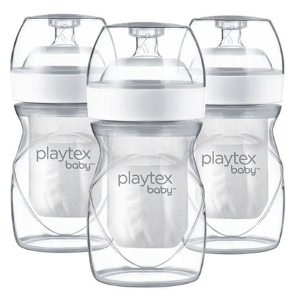Playtex Baby Wide Neck Bottle W/ Handles 2 Pack 8oz