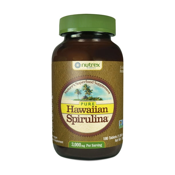 NUTREX HAWAII SPIRULINA TABS,500 MG