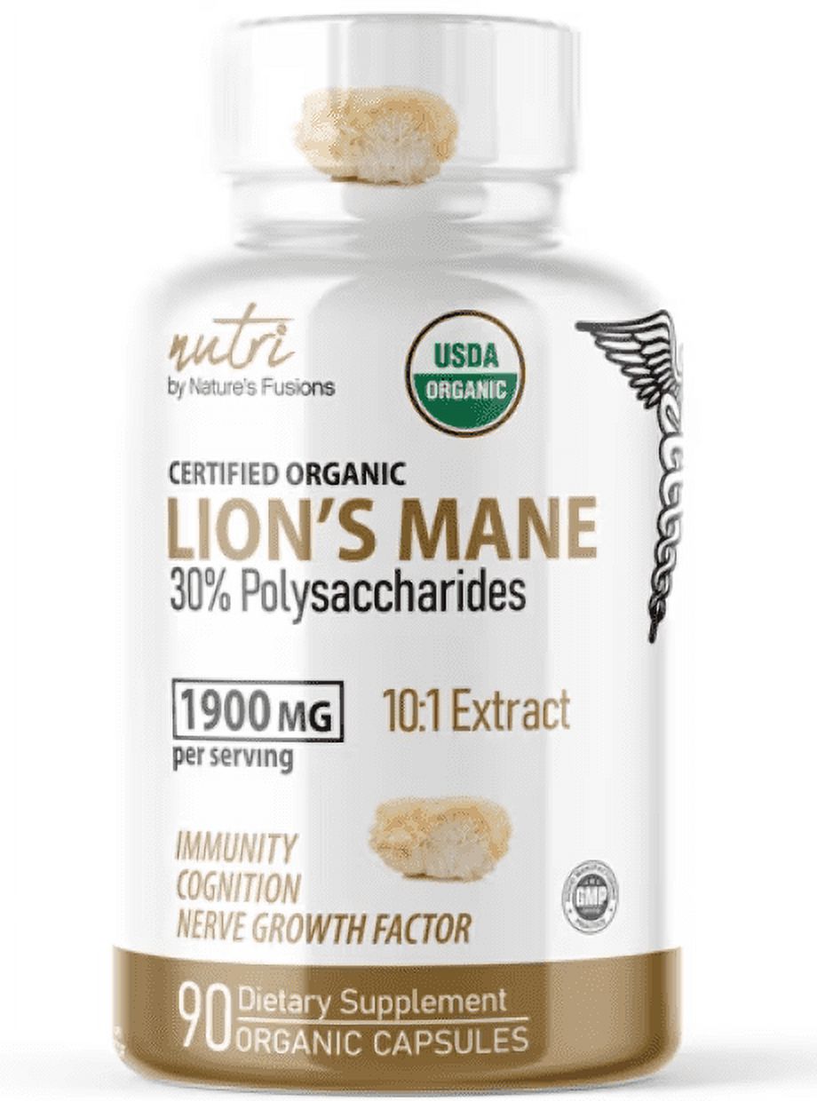 NATURE'S ANSWER LION'S MANE,VEG CAPSULES
