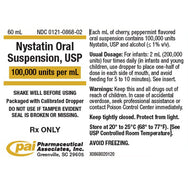 NYSTATIN SS 100MU/ML 473ML ORAL