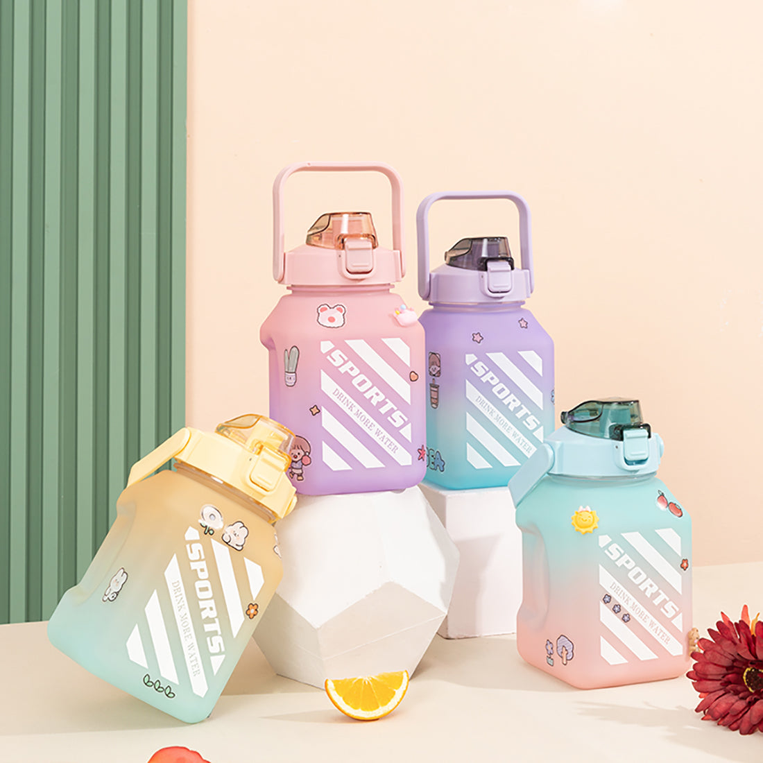 BOTTLE PASTEL 8 OZ