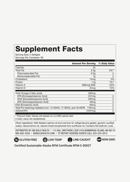 OMEGA 3,TTL BDY,REFRESH