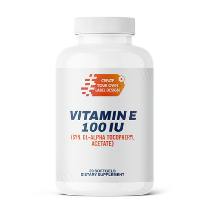VITAMIN E DL-ALPHA GC 1000U 100