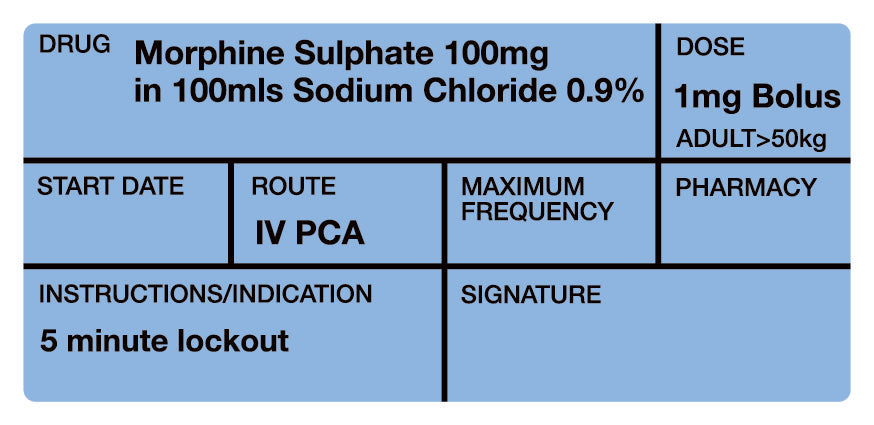 MORPHINE CP 100MG 100 ER       C2