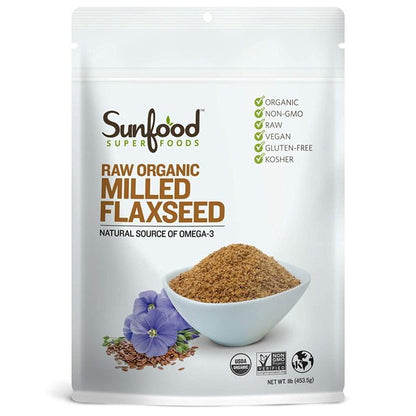 SUNFOOD FLAX SEEDS,OG2
