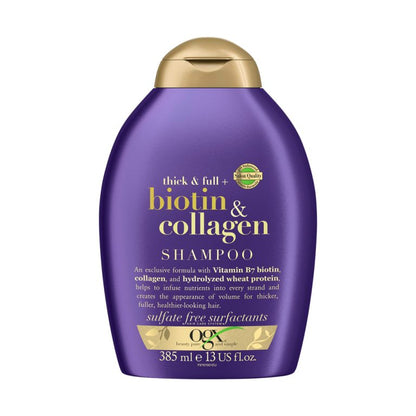 Ogx Shampoo Biotin & Collagen 19.5oz Bonus