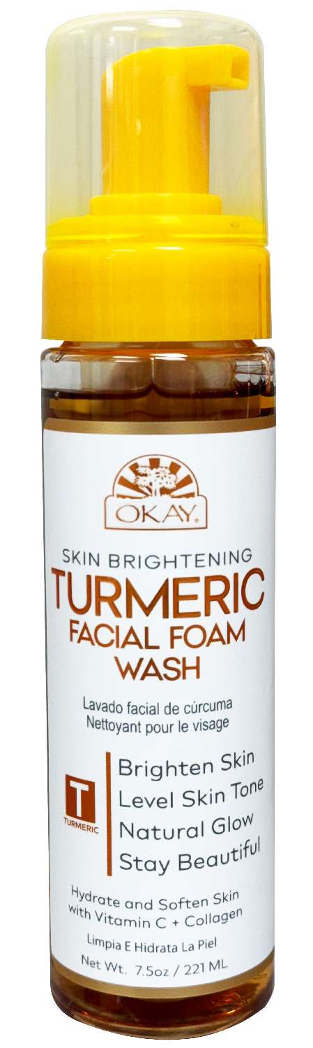 Okay Turmeric Facial Foam Wash 7.5oz