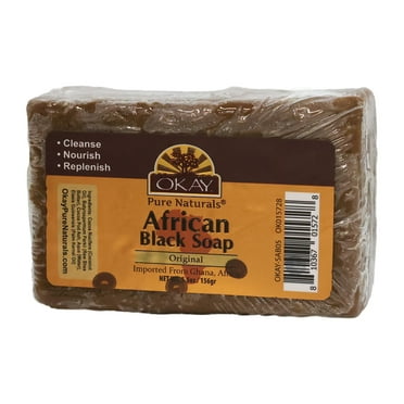 OKAY BLACK SOAP CHANEL 5    4OZ