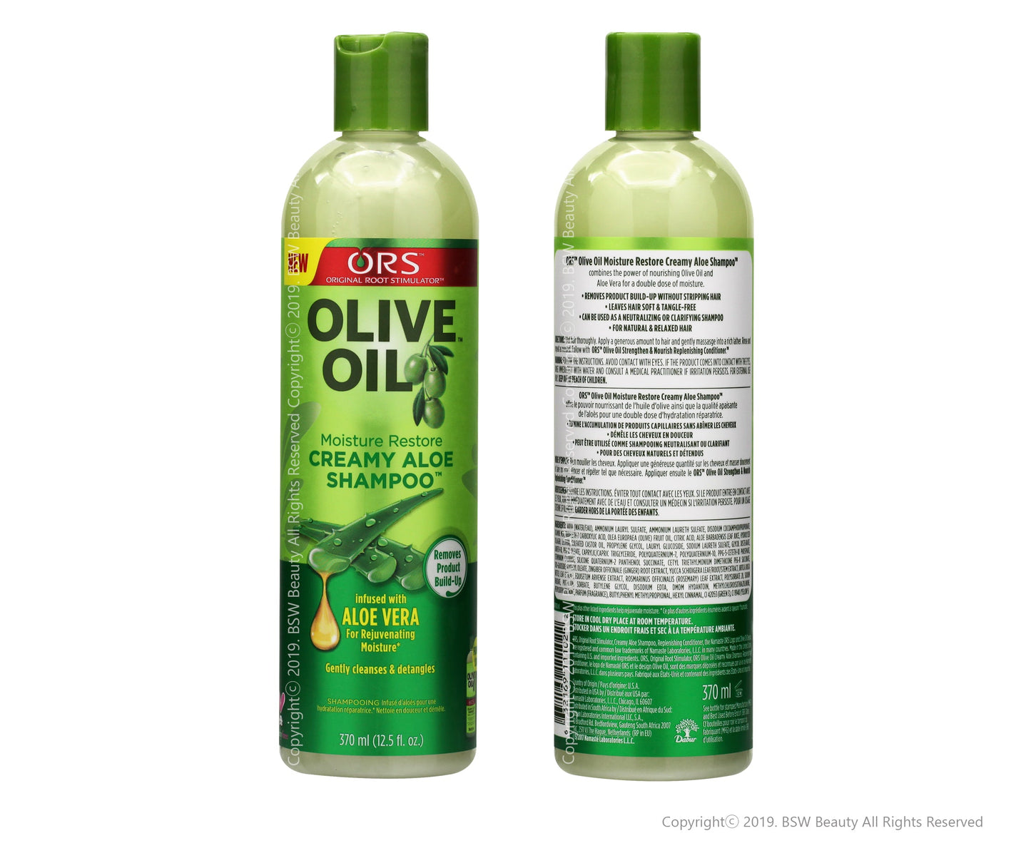 ORS CRMY ALOE SHAMPOO       16Z