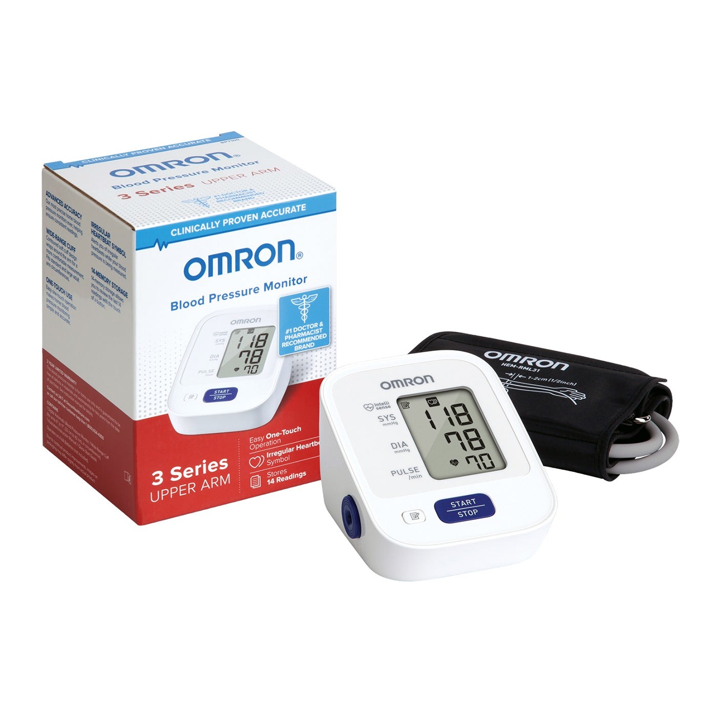 OMRON BLOOD PRESSURE MONITR BP7150 SER 3