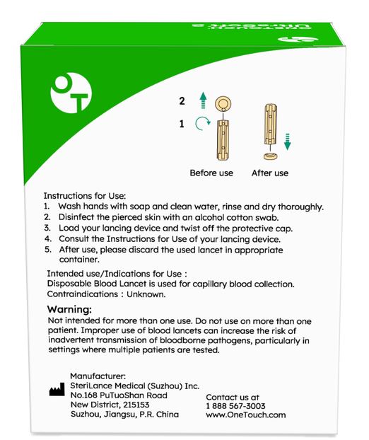 ONETOUCH ULTRASOFT DSPBL LC 2 100