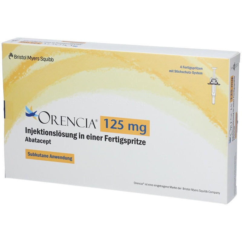 ORENCIA CLICKJECT SY125MG/ML4X1ML
