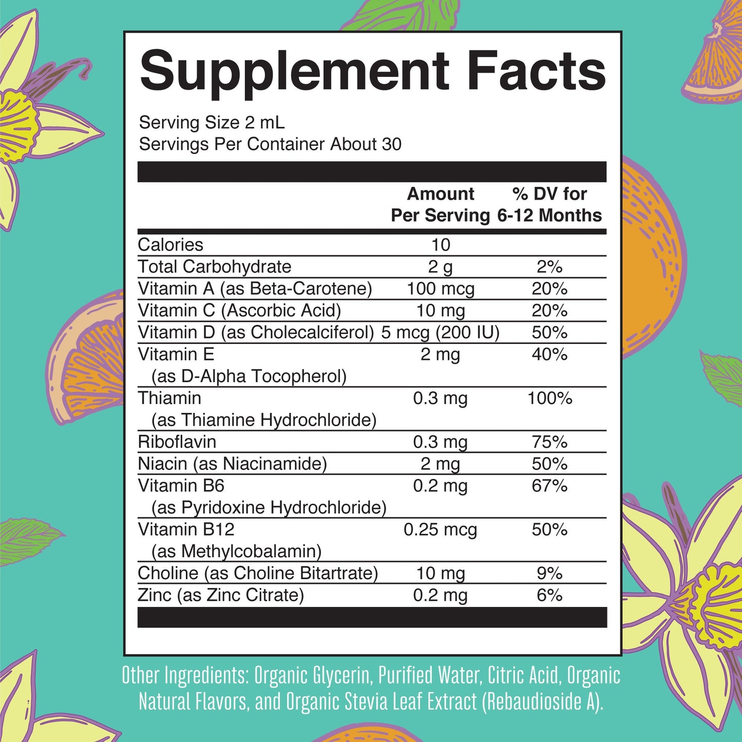 MARY RUTH'S DROPS,OG2,MLTIVIT,TODDLER