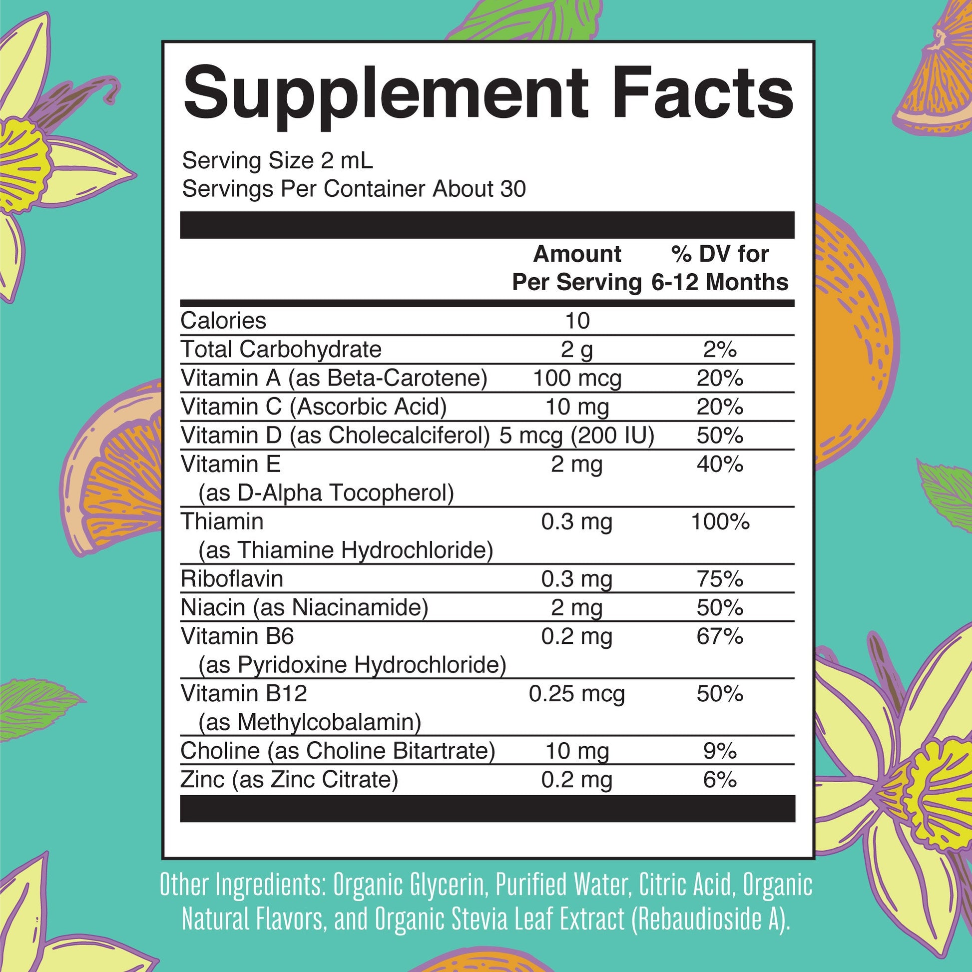 MARY RUTH'S DROPS,OG2,MLTIVIT,TODDLER