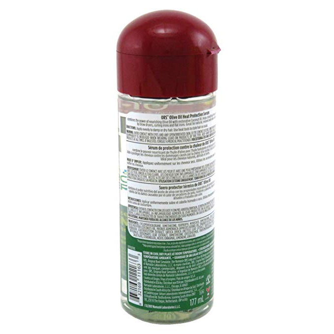 Ors Olive Oil Serum Silken & Shine Heat Protection 6oz