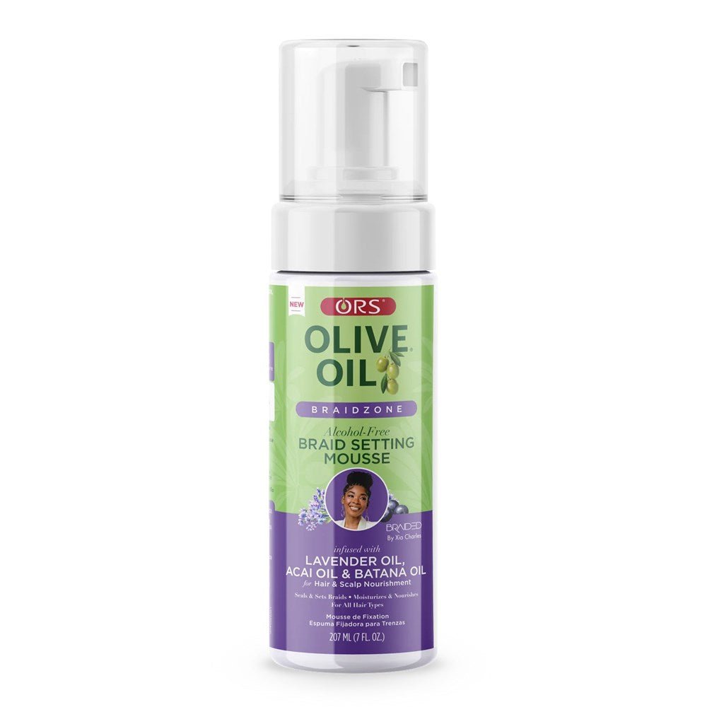 Ors Olive Oil Mousse Braidzone Braid Setting 7oz