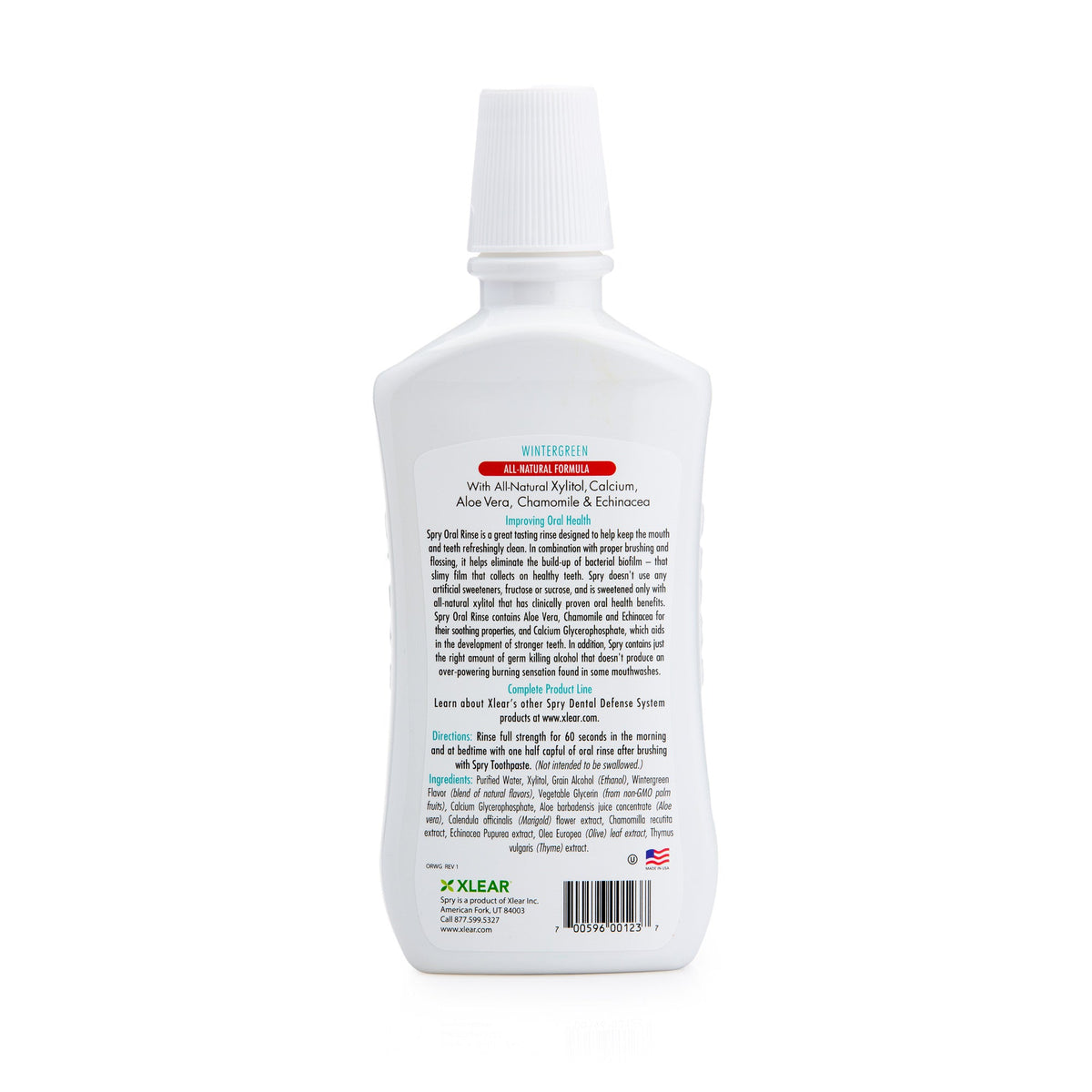 SPRY ORAL RINSE, COOLMINT