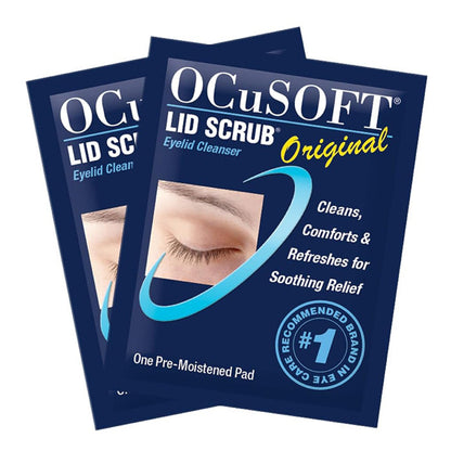 OCUSOFT EYE LID SCRUB PAD 30CT