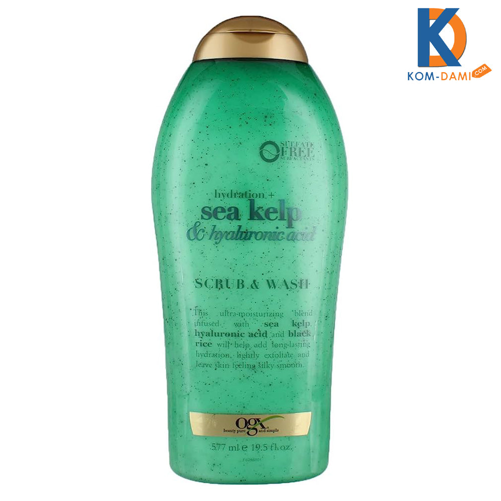 Ogx Body Scrub & Wash Sea Kelp 19.5oz